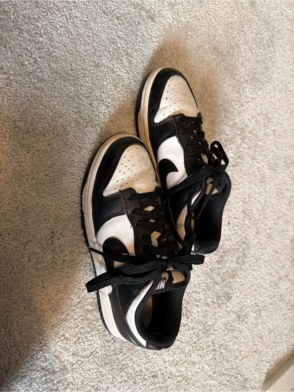 Nike woman’s Panda Dunk Low-Top Sneakers